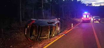 Bilecik’Te Otomobil Takla Attı: 1 Yaralı
