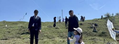 Bilecik’te rengarenk festival: Uçurtmalar gökyüzünü kapladı