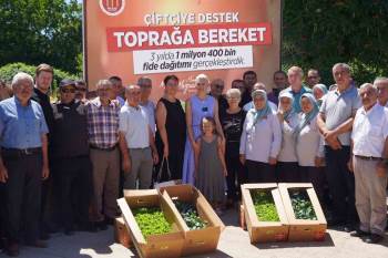 Bilecik’Te Son 3 Yılda 1 Milyon 400 Bin Fide Dağıtımı Yapıldı
