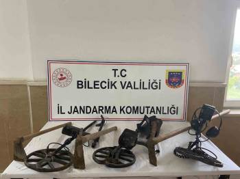 Bilecik’Te Tarihi Eser Bulmak İçin Kazı Yapanlara Suçüstü
