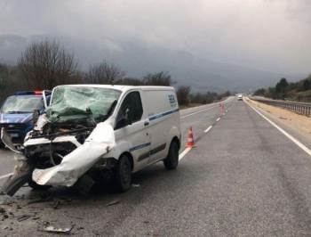 Bilecik’Te Trafik Kazası:1 Yaralı
