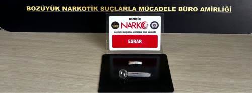 Bilecik’te uyuşturucu operasyonu: 1 şüpheli gözaltında