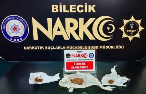Bilecik'te uyuşturucu operasyonu: 1 şüpheli yakalandı