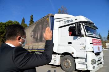 Bilecik’Ten Yardım Tırı İzmir’E Uğurlandı
