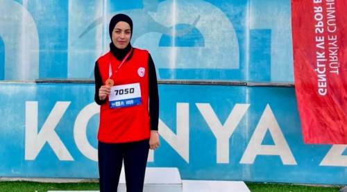 Bilecikli atlet Türkiye üçüncüsü oldu