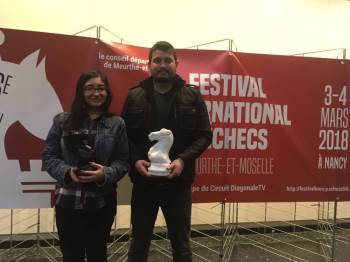 Bilecikli Satranççılar Babaoğlu Çiftine ’Ulusal Usta’ Ödülü
