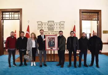 Bilecikspor’Dan Vali Kızılkaya’Ya Ziyaret
