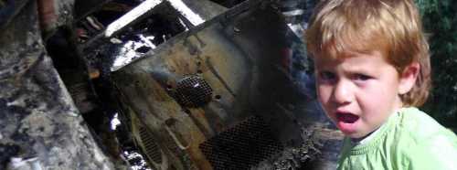 BİLGİSAYAR PATLADI YANARAK ÖLDÜ