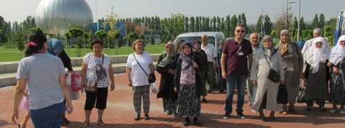 Bilim Kültür ve Sanat Parkı'nı gezdiler