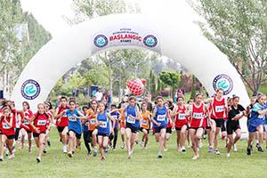 Bilim Parkında kros heyecanı