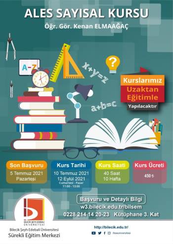 Bilsem’Den İngilizce, Almanca, Arapça Ve Ales Sayısal Kursları
