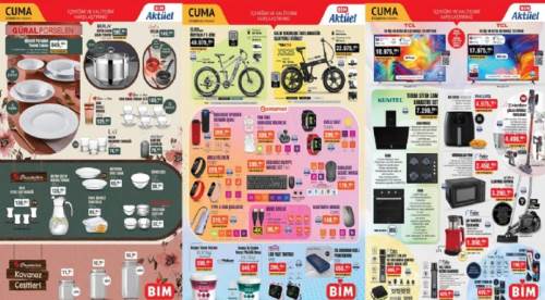 BİM'e Elektrikli Bisiklet, Dikey Süpürge, Ankastre Set, Air Frayer ve Çaycı Geliyor! BİM İndirimi! 13 Eylül 2024 BİM Aktüel Kataloğu