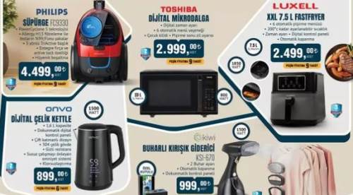 BİM'e Oyun Bilgisayarı, Airfrayer,  Tekerlekli Valiz, Kahve Değirmeni ve Su Arıtma Cihazı Geliyor! 23 Şubat 2024 BİM Katalog İndirimi!