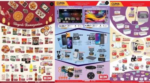 Bim'e Ramazan İndirimleri Geliyor! 5-9 Mart Bim Kataloğu Yayınlandı! Akıllı Telefon ve Tabletler, Parex Temizlik Seti....
