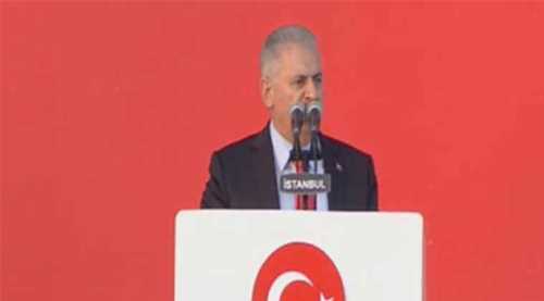 Binali Yıldırım: Bu millet 'Toprağın üzerinde şerefsiz yaşamaktansa, şehit oluruz' dedi