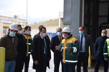 Biosun Entegre Katı Atık Tesisinde İncelemelerde Bulundular

