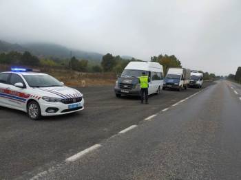 Bir Ayda 58 Araç Trafikten Men Edildi
