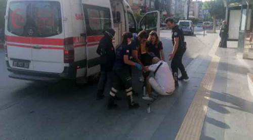 Bir garip olay... Öyle şeyler içti ki...