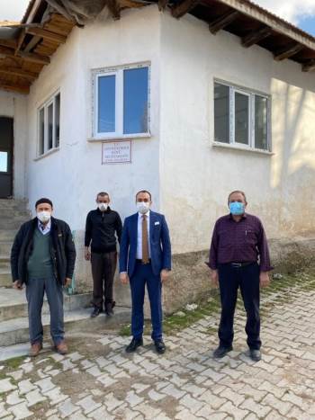 Bir Günde 5 Köy Ziyaret Etti
