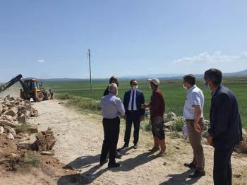 Bir Günde 5 Köyü Ziyaret Etti, Yatırımları İnceledi
