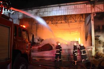 Bir Yılda 505 Yangına Müdahale Ettiler
