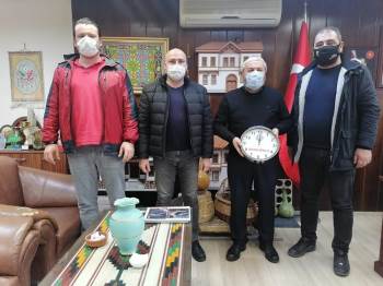 Birleşik Metal İşçileri Sendikası Yöneticileri Başkan Şahin’Le Bir Araya Geldi
