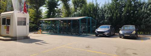 Bisiklet park noktaları vatandaşlara kolaylık sağlıyor