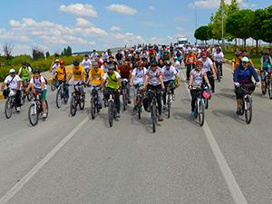 Bisiklet turuna büyük ilgi