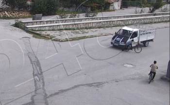 Bisikletli Çocuğun Ölümden Döndüğü Kaza Saniye Saniye Kaydedildi
