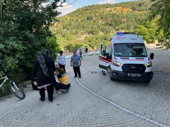 Bisikletten Düşen Çocuk Yaralandı

