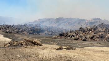 Biyokütle Enerji Santralinde Çıkan Yangın 3. Gününde De Sürüyor
