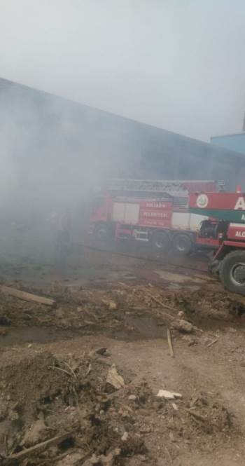 Biyokütle Enerji Santralinde Yangın Çıktı
