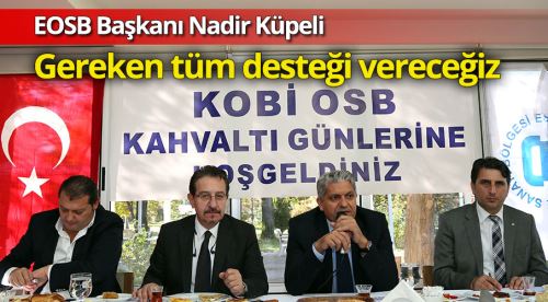 Biz gereken tüm desteği vereceğiz