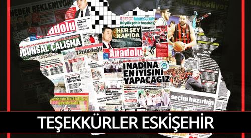 Bizi her alanda zirveye taşıdınız, teşekkürler