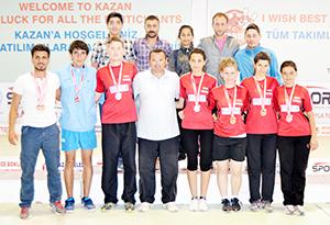 Boccede 6 madalya kazandılar