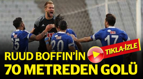 Boffin'den muhteşem gol! Video izle