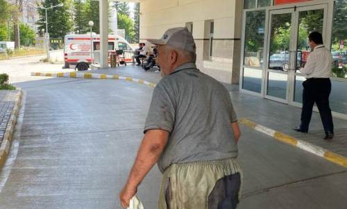 Bolu'da kurbanlık yerine kendilerini yaraladılar: Aciller doldu