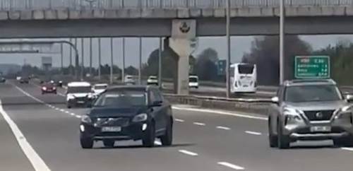 Bolu’da trafiği tehlikeye sokan sürücüye rekor ceza!