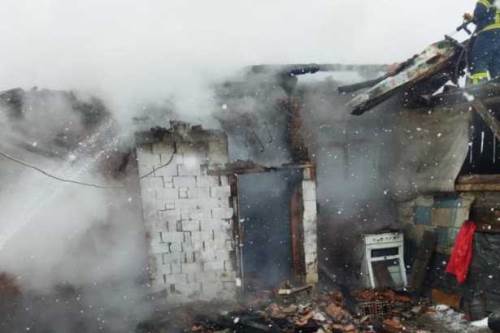 Bolu'daki yangın faciası ahşap evi kül etti!