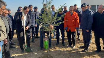 Bolvadin’De 600 Fidan Toprakla Buluştu
