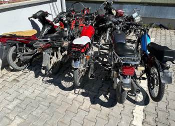 Bolvadin’De Çevreye Rahatsızlık Veren Motosikletler Toplandı
