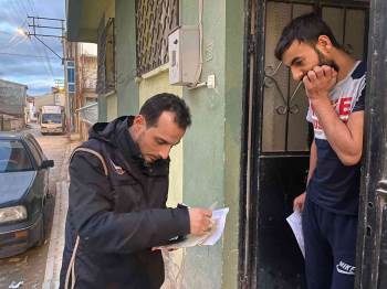 Bolvadin’De Göçmenlere Yönelik Polis Tarafından Adres Denetimi Yapıldı
