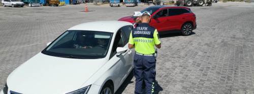 Bolvadin’de jandarmadan trafik güvenliği denetimi