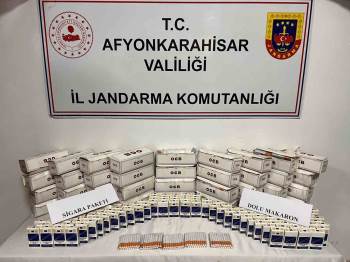 Bolvadin’De Kaçak Sigara Operasyonu
