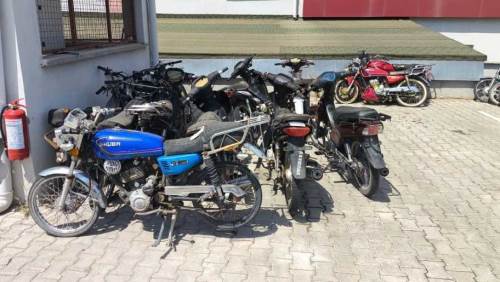 Bolvadin’de motosikletlere sıkı denetim