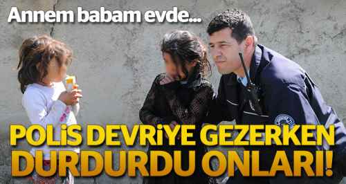 Bonzai içen anne ve babayı kızları kurtardı