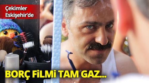 Borç filmi çekimleri tam gaz...