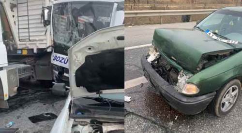 Bozüyük-Eskişehir yolunda korkutan kaza: 11 yaralı!