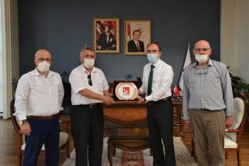 Bozüyük Girişimciliği Destekleme Derneği’Nden Rektör Beydemir’E Ziyaret
