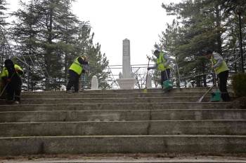 Bozüyük İnönü Savaşları Şehitliği’Nde Hazırlıklar Sürüyor
